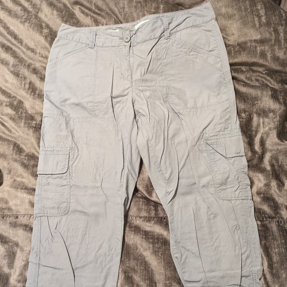 Loft light blue cargo pants
